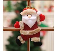 Cute Snowman Fabric Puppet 18cm Christmas Tree Decor(Older)
