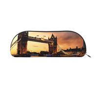 Cute Snowman Print Cosmetic Bags For Women,Receive Bag Makeup Bag Travel Storage Bag Toiletry Bags Pencil Case, I Love London, One Size