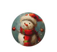 Cute Snowman Printing 10 Pcs Car Air Fresheners Cards For Scented Hanging Sheets For Bathroom With Rope