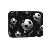 Cute Soccer Black Laptop Case Sleeve â€“ Shockproof Protective Cover For 10 Inch, 12 Inch, 13 Inch, 15 Inch, 17 Inch Laptops â€“ Slim And Portable Laptop Bag
