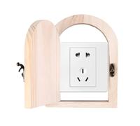 Cute Socket Cover - Drill-Free Socket Protector | Decorative Socket Cover - for Children, Parents, Homeowners, Playroom, Home Office, Classroom