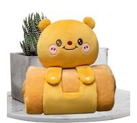 Cute Soft and Laptop Capybara Shape Napes | Comfortable Room Sorms for Multiple Use, Travel Pillows for Offices, Schools, Blanket Capyba