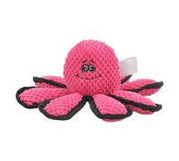 Cute Soft Dog Chewing Toy with Crinkle Tentacles Creative Octopus Pet Toy Washable Dog Interactive Throwing Toy Pet Teeth Grinding & Cleaning