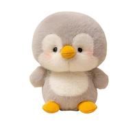 Cute Soft Penguin Toys - Plushies Throw Pillow and Cuddly Penguin Doll - for Kids and Lovers in Birthday, Christmas, Valentine (Navy, 10-Inch) Tyj894 (Grey, 16cm)