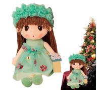 Cute Soft Rag Doll - Girl Princess Plush Toy for Sleeping, Cuddle Buddy Stuffed Animal for Kids, Children & | Soft Fabric | Colour Pattern May Vary | Birthday Gift for Girls & Boys