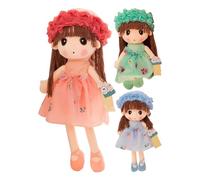 Cute Soft Rag Doll - SleepingPrincess Character, Plush Fabric Companion, Adorable Stuffed Resting Figure Collection, Charming Snuggle Playroom Decoration Toyset For Kids Children Girls Boys Family