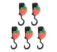 Cute Some People Stroller Hooks 360 Degree Rotating Cartoon Hooks with Hook and Loop Tie for Car