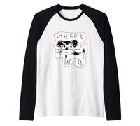 Cute Soothing Jack Russell Terrier Handwritten Loose Funny Funny Funny Funny Funny Laughing Dog Japanese Personality Raglan Baseball Tee