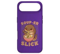 Cute Soup Slurping Eel Food Lover Kawaii Case for iPhone Air