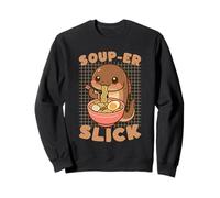 Cute Soup Slurping Eel Food Lover Kawaii Sweatshirt