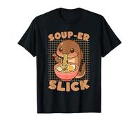 Cute Soup Slurping EEL Food Lover Kawaii T-Shirt