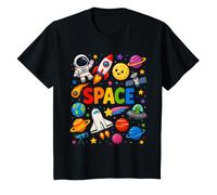 Cute Space Colorful Science Educators, Astronauts, Planets T-Shirt