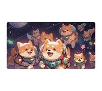 Cute Space Dog-844 Cushioned Kitchen Runner Rug Mat Stain Resistant, Easy Wipe Clean for House Sink Office,15.7"x29.5"in