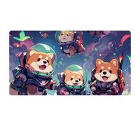 Cute Space Dog-874 Cushioned Kitchen Runner Rug Mat Stain Resistant, Easy Wipe Clean for House Sink Office,15.7"x29.5"in