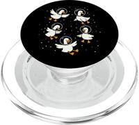 Cute Space Men Women Kids Funny Goose Astronaut PopSockets PopGrip for MagSafe