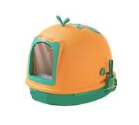 Cute Space - Themed Multi - Colored Cat Litter Box - Splash - Proof & Easy - To - Clean, Creating A Comfortable Potty Den For Cats - ForHomeUse