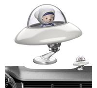 Cute Spaceship Car Diffuser - Car Interior Air Freshener Spaceship Shaped Decoration | Multipurpose Aromatherapy Ornament For Lovers Of Family Colleagues, Dash Perfume Accessories