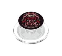Cute Spanish Romance Cherries Heart Phrase Aesthetic PopSockets PopGrip for MagSafe