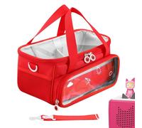 Cute Speaker Storage Pouch - Tonie Carry Case - Speaker Carrying Bag The Front Pocket Has A Transparent Window, Allowing Your Child To Clearly See The Doll Character Through The Transparent Window