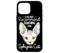 Cute Sphynx Cat Design For Sphynx Owners Case for iPhone 16 Pro Max