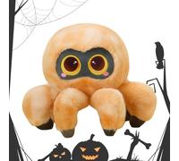Cute Spider Plush - 11.8 Inch Big-Eyed Spider Decoration - Halloween Stuffed Toy - for Nursery Bedroom Living Room Couch Home Car