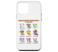 Cute Spooky Axolotls | Kawaii Halloween Animal Lovers Case for iPhone 12 mini