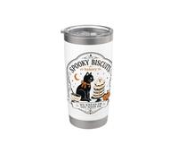 Cute Spooky Bakery Black Cat Halloween Baking Humor Stainless Steel Insulated Tumbler