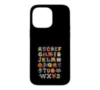 Cute Spooky Halloween Alphabet Abc Monster Ghost For Kids Case for iPhone 14 Pro Max