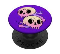 Cute Spookys Halloween Purple Spooky Pop Socket Halloween PopSockets Swappable PopGrip