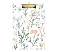 Cute Spring Flowers Rustic White Pad Padded Waterproof For Nursing Students Trade Quest Size 9x12