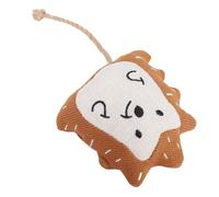 Cute Squeaky Pet Chew Toy with Catnip and Sound Paper, Interactive Teeth Care Toy for Training and Self Entertainment (Hedgehog)