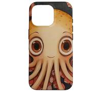 Cute Squid In The Ocean Painting Case for iPhone 16 Pro