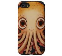 Cute Squid In The Ocean Painting Case for iPhone SE (2020) / 7 / 8