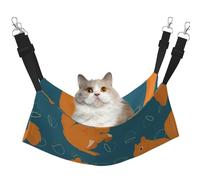 Cute Squirrel Animal Pattern,Cat Hanging Hammock Soft Double Sided Hanging Bed for Small Dogs Pet,L