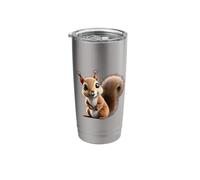 Cute Squirrel Design for Animal Lovers Stainless Steel Insulated Tumbler