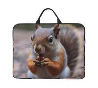 Cute Squirrel Laptop Case 14 Inch Laptop Sleeve Computer Carrying Bag Shockproof Protective Notebook Case Portable Laptop Bag Waterproof Briefcase Bag for Men Women