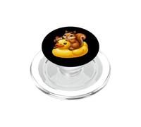 Cute Squirrel Rubber Duck PopSockets PopGrip for MagSafe
