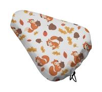 Cute Squirrel Waterproof Bike Seat Cover Rain Outdoor Indoor Protection