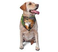 Cute SquirrelDog Bandanas Cat Puppy Scarfs Washable Pet Handkerchief