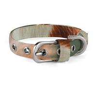 Cute Squirrels Dog Collar Adjustable Soft and Comfortable Puppy Collars with Metal Buckle Pet Collar for Small Medium Pet