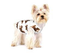 Cute Squirrels Dogs T-Shirt Printed Soft Breathable Dog Shirts For Small Pet Cotton Sleeveless Vest