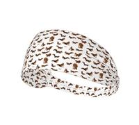 Cute Squirrels Printing Multifunctional Comfortable Elastic Sports Headband Lightweight Casual For Outdoor Activities​