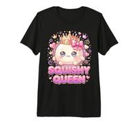 Cute Squish Dumpling Costume Girls, Anime Squishy Queen Premium T-Shirt
