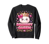 Cute Squish Dumpling Costume Girls, Anime Squishy Queen Sweatshirt