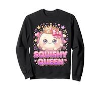 Cute Squish Dumpling Costume Girls, Anime Squishy Queen Sweatshirt