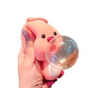 Cute Squishy Keychain | Squeeze Bubble Pop Pink Mouse Keychain Accessory | Kawaii Bag, Purse, and Backpack Charm | Car Keychain for Men and Women, Pink, Medium