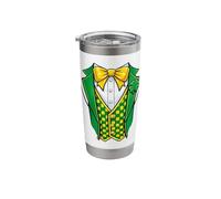 Cute St. Patrick's Day Costume Shamrock Women Kid Men Stainless Steel Insulated Tumbler