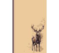 Cute Stag A5 college-lined notebook journal | 240 pages | 90gsm: Ideal writing companion for women and girls