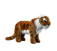 Cute Standing Tiger Plush Toy - Small Stuffed Animal with Bendable Limbs, Cuddly Doll, 27cm