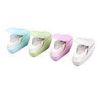Cute Stapleless Stapler Safe Children Friendly Effortless Office Stapler Paper Capacity 8 Sheets for Boys Girls School Stapling Machine